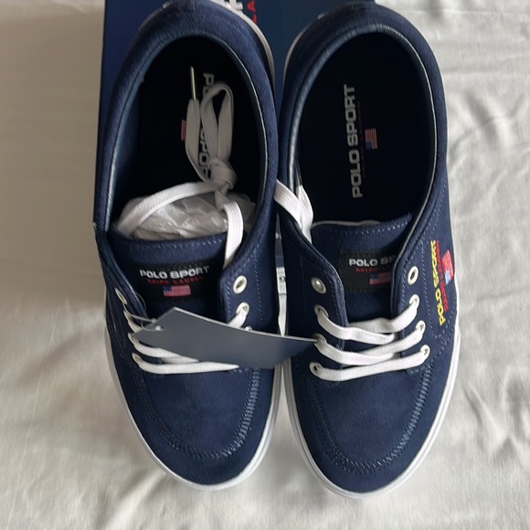 Polo sports Ralph Lauren’s men’s boat shoes NWT/BOX - Picture 8 of 12